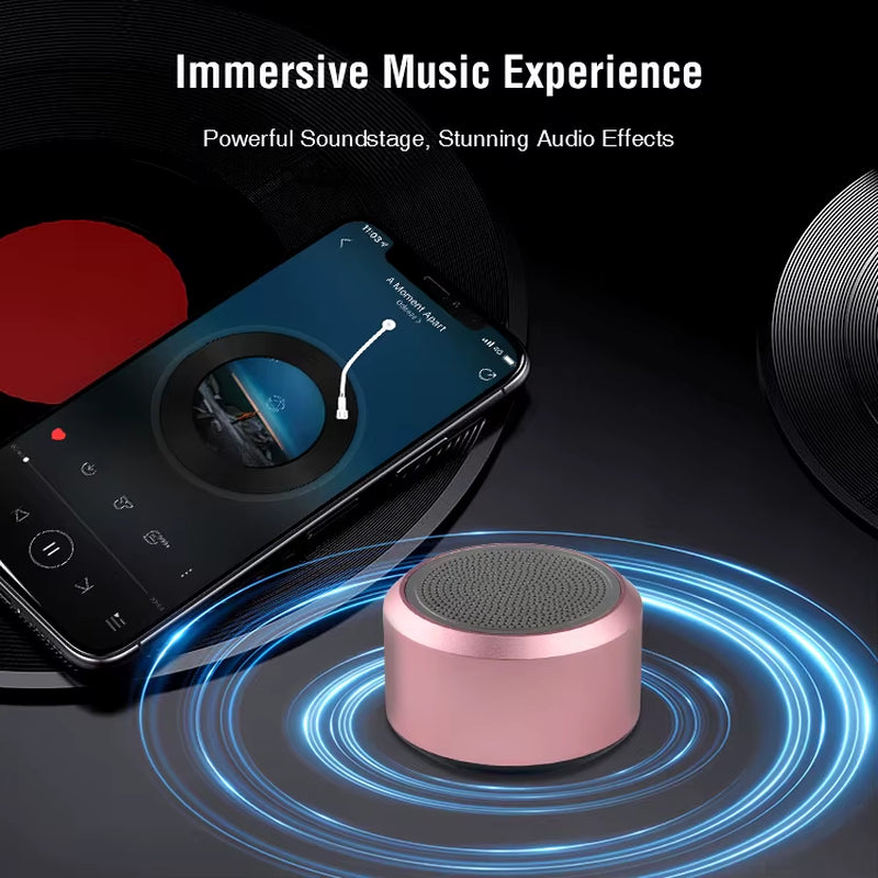 US Warehouse Support V5.0 Bluetooth Speaker Radio Portable Colorful Mini round Speakers Wireless Speaker Ship Local