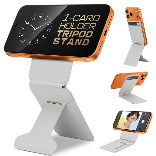 Best Sell Product Multi-Functional Magnetic Wallet Card Tripod Adjustable Stand Selfie Stick with Card Slot Outdoor Case Holder
