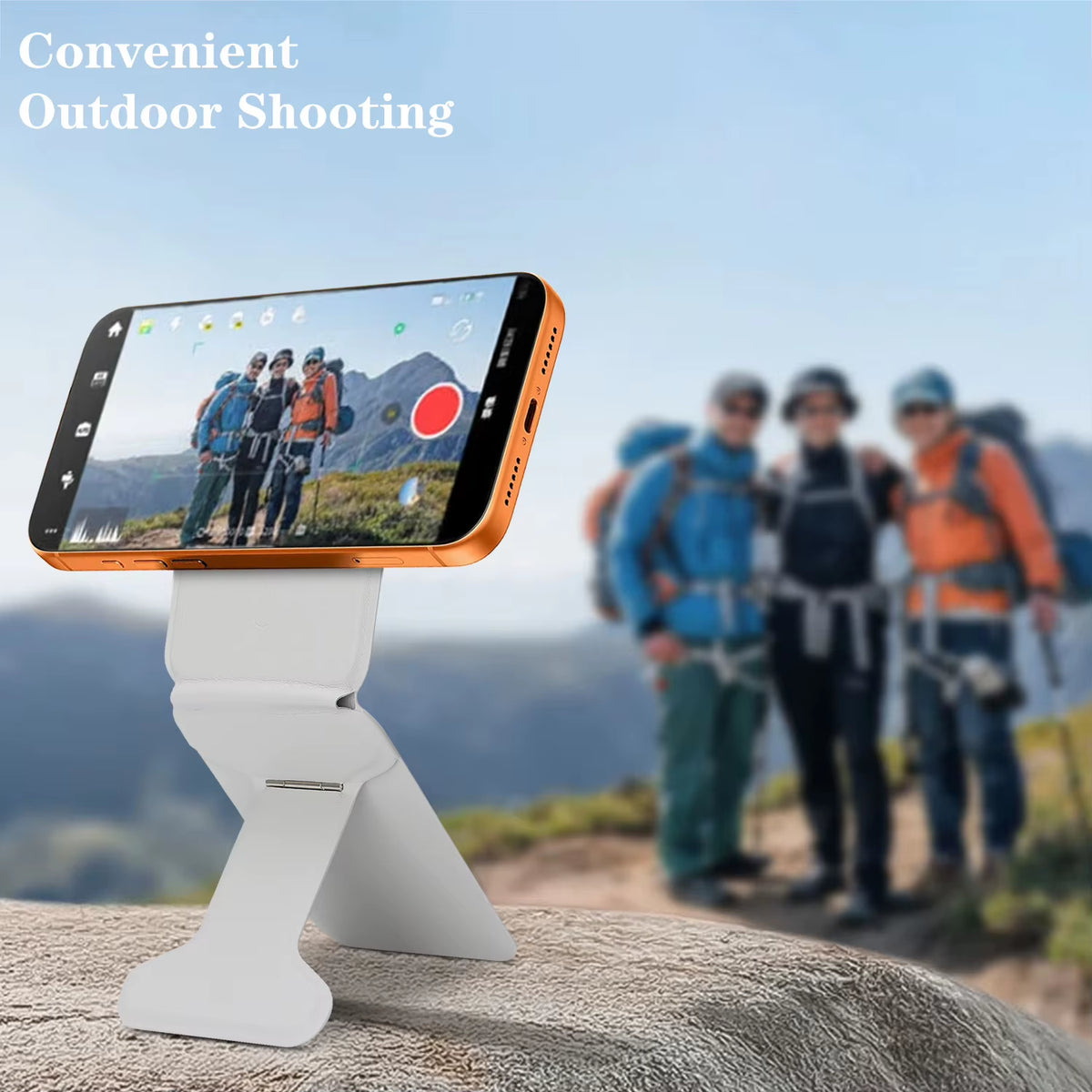 Best Sell Product Multi-Functional Magnetic Wallet Card Tripod Adjustable Stand Selfie Stick with Card Slot Outdoor Case Holder